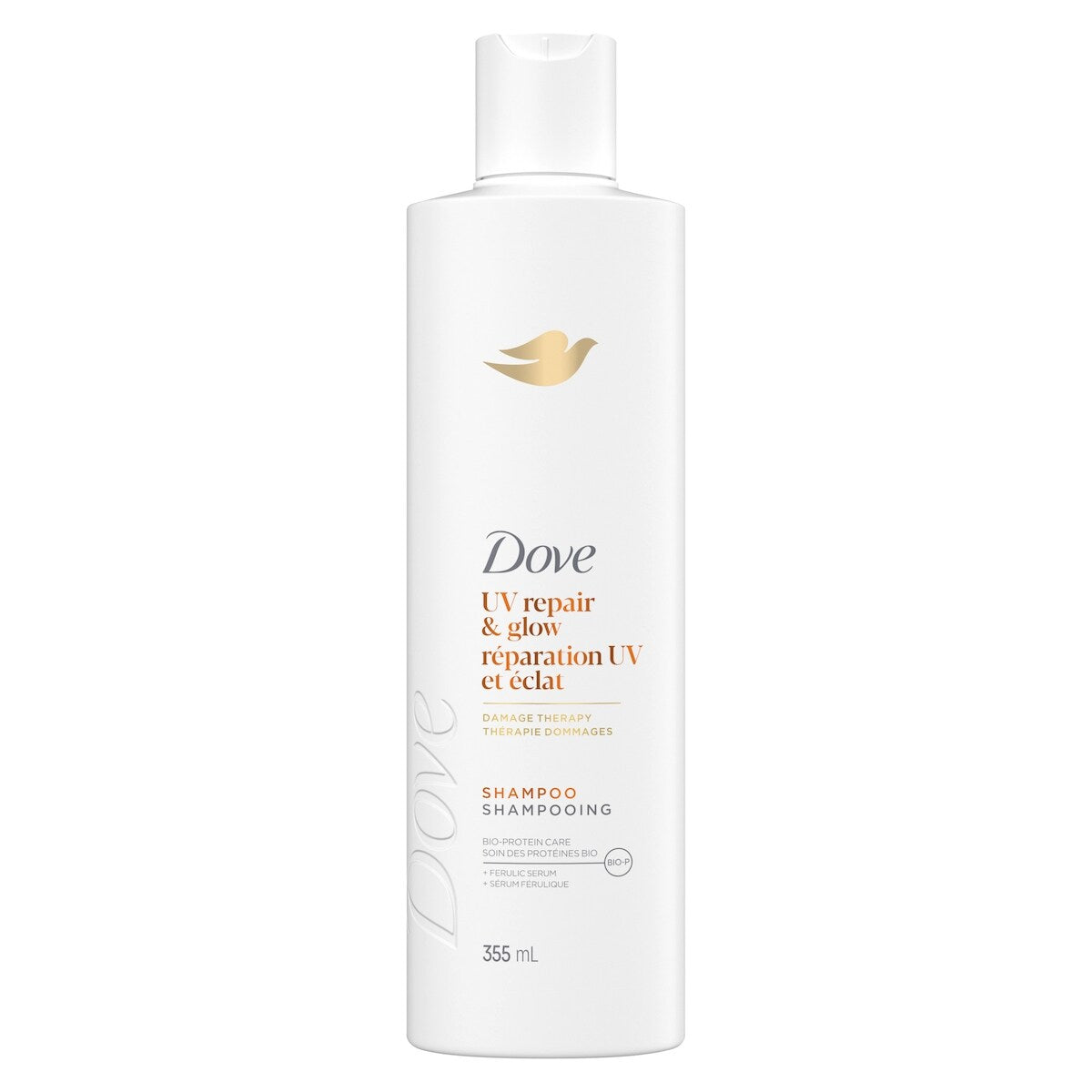Shampoo Damage Therapy Reparación y Brillo UV 355 ml Dove
