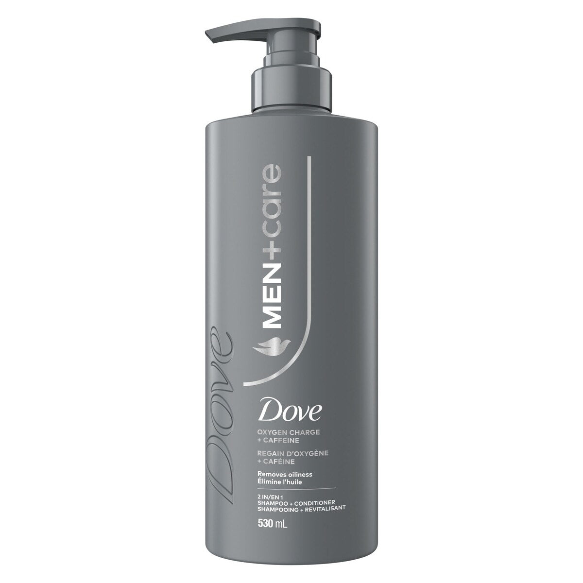 Shampoo 2 en 1 + Acondicionador para Eliminar el Exceso 530 ml Dove