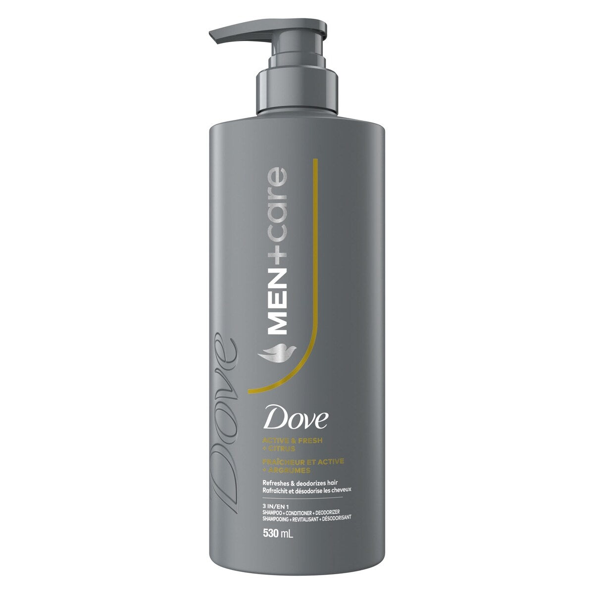 Shampoo 3 en 1 Acondicionador + Desodorante Men+Care Active Dove
