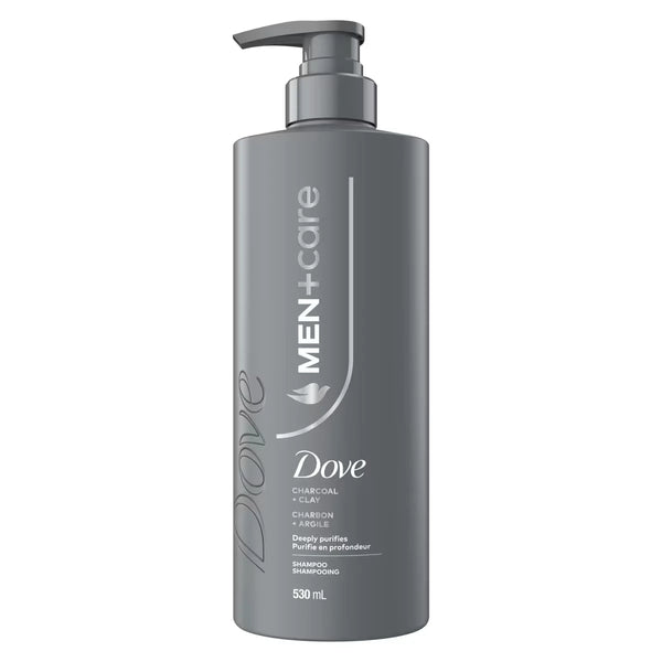 Shampoo Men+Care Carbón y Arcilla 530 ml Dove