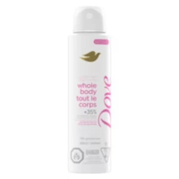 Desodorante en Spray Corporal Gardenia sin Aluminio 113 g Dove
