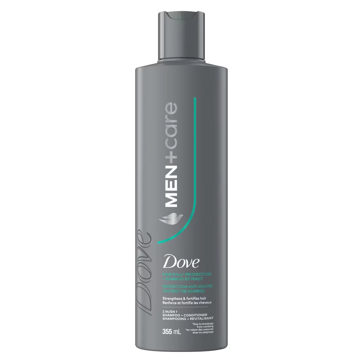Shampoo 2-en-1 + Acondicionador para Reforzar y Fortalecer 355 ml Dove