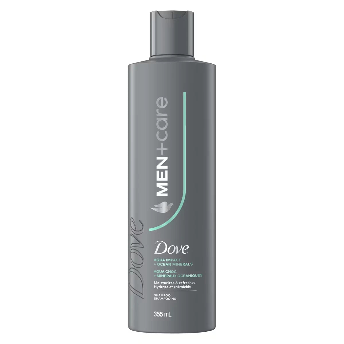 Shampoo Men+Care Aqua Impact con Minerales Marinos 530 ml Dove