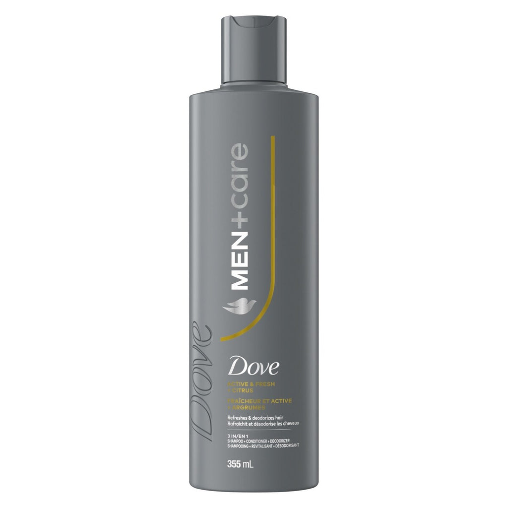 Shampoo 3 en 1 Acondicionador + Desodorante Men+Care Active Dove