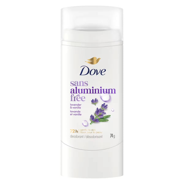 Desodorante en Spray Lavanda + Vainilla sin Aluminio 74 g Dove