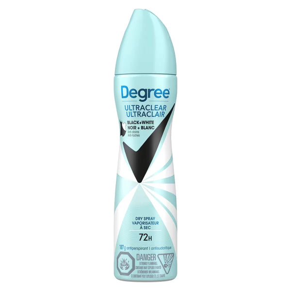 Antitranspirante Spray Seco para Mujer Black+White Protección Degree