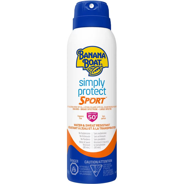 Protector Solar Simply Protect FPS 50+ en Spray Banana Boat
