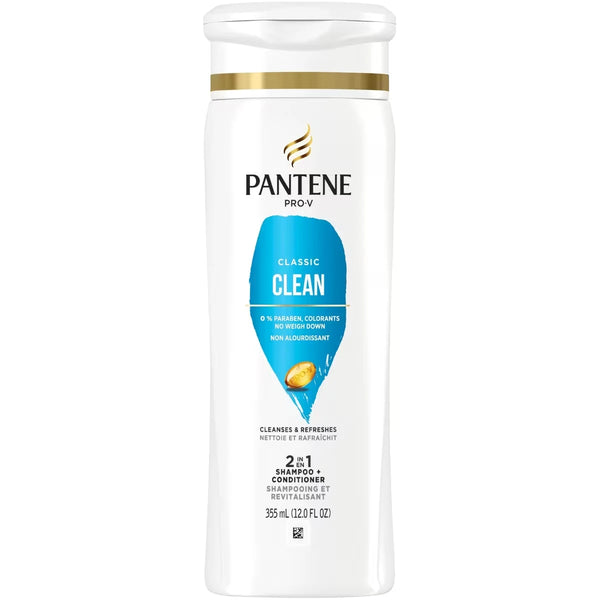Shampoo y Acondicionador 2 en 1 PRO-V Classic Clean Pantene