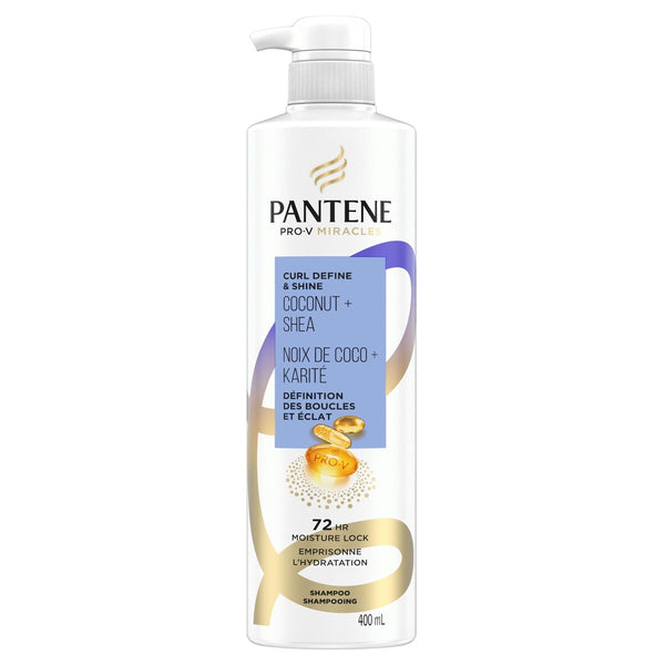 Shampoo Pro-V Miracles Definición de Rizos Coco y Karité Pantene