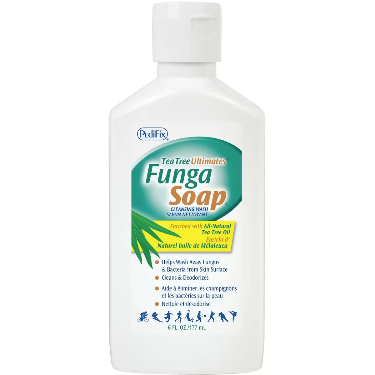 Árbol de Té Ultimate Funga Jabón Limpiador Pedfix