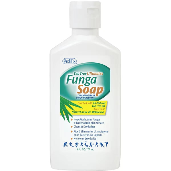 Árbol de Té Ultimate Funga Jabón Limpiador Pedfix