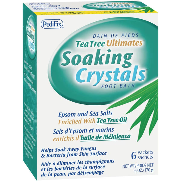 Cristales para Baño de Pies Árbol de Té Pedfix