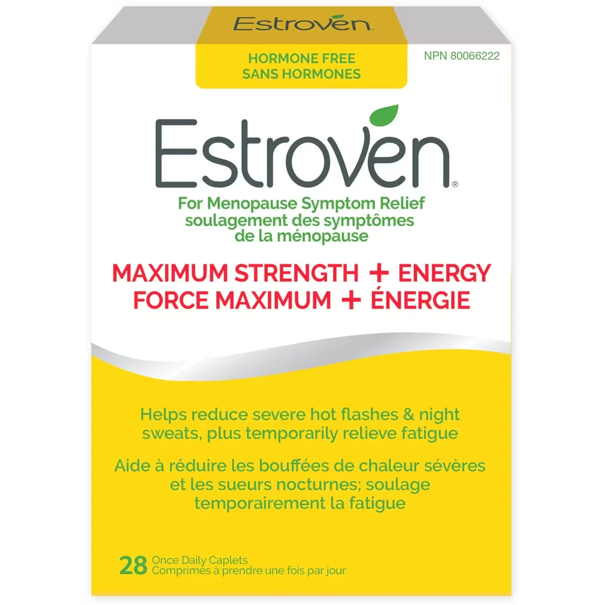 Suplemento Fuerza Máxima y Energía Estroven