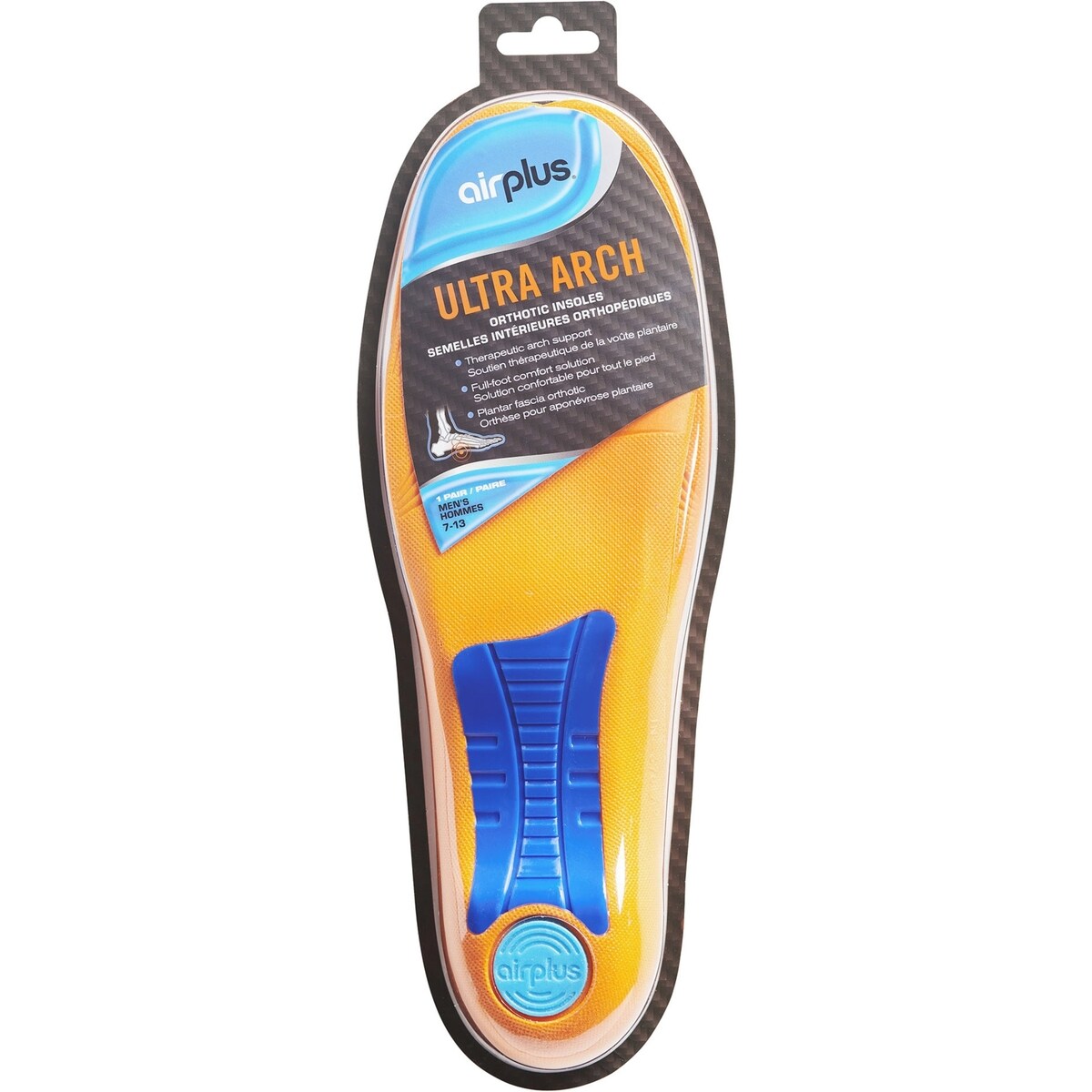 Plantillas Ultra Arch para Hombre Tallas 7 a 13 Airplus