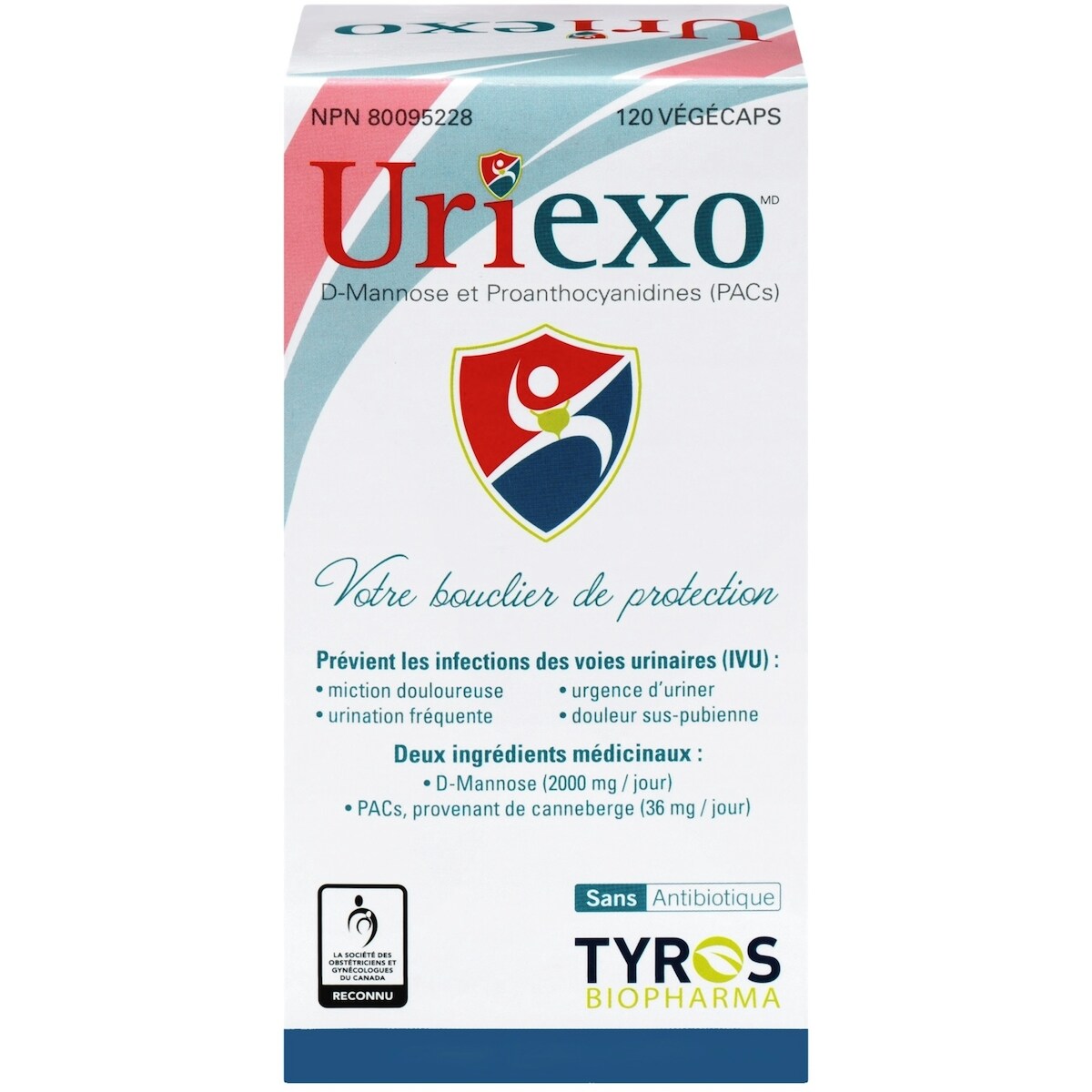 Suplemento D-Manosa y Proantocianidinas PACs Uriexo