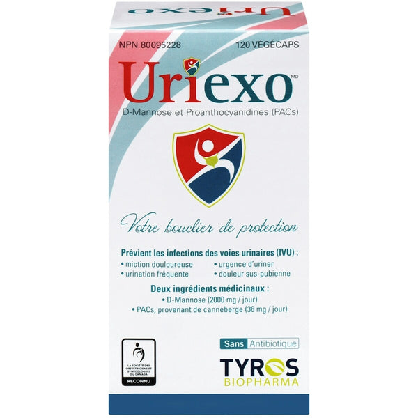 Suplemento D-Manosa y Proantocianidinas PACs Uriexo