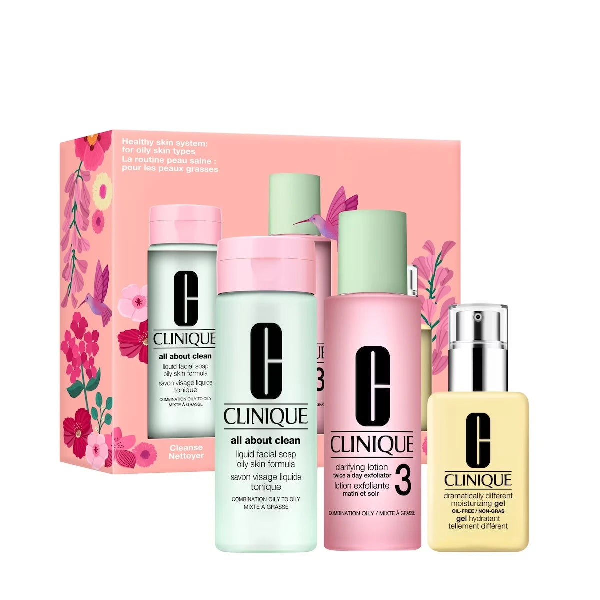 Set de Regalo Sistema 3 Pasos Piel Mixta a Grasa Clinique