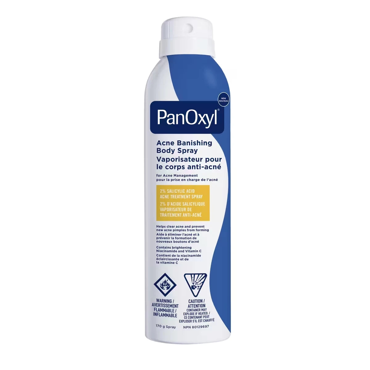 Spray Corporal con Ácido Salicílico 2% PanOxyl
