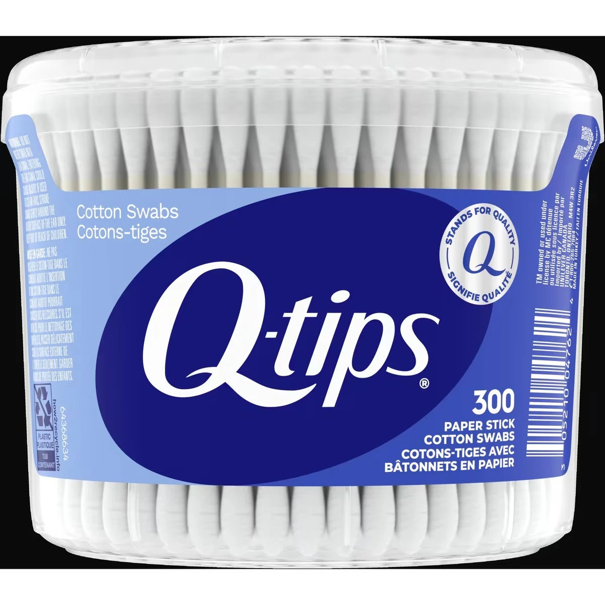 Cotonitos de Algodón en Pote Q-Tips