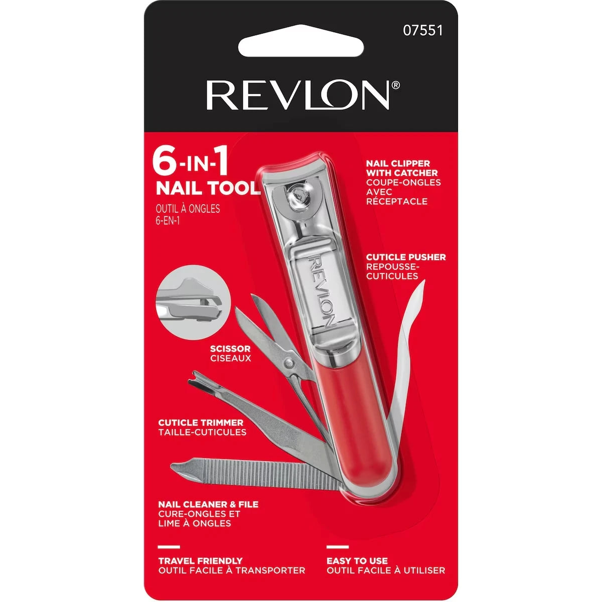 Herramienta de Uñas 6 en 1 Revlon