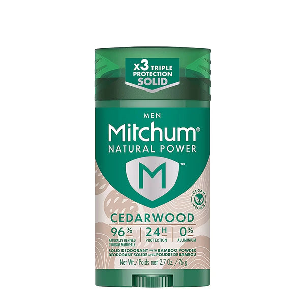Desodorante en Barra para Hombre Natural Power Cedro Mitchum