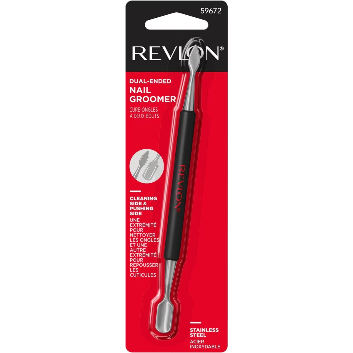Cortaúñas de Acero Inoxidable Revlon