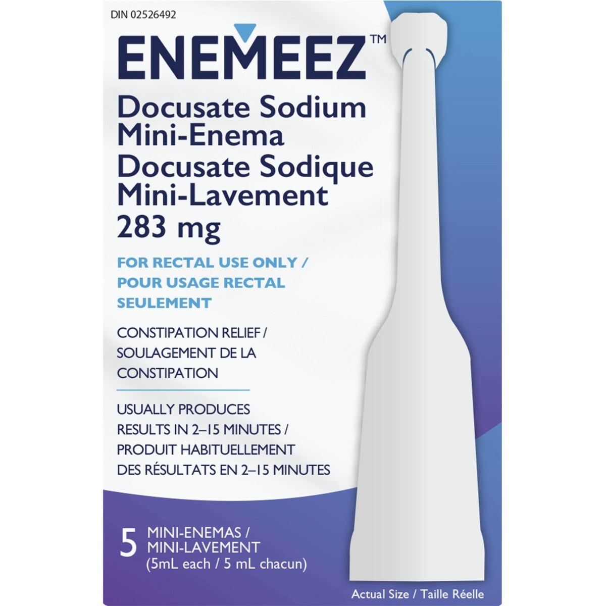 Mini Enema de Docusato Sódico Enemeez
