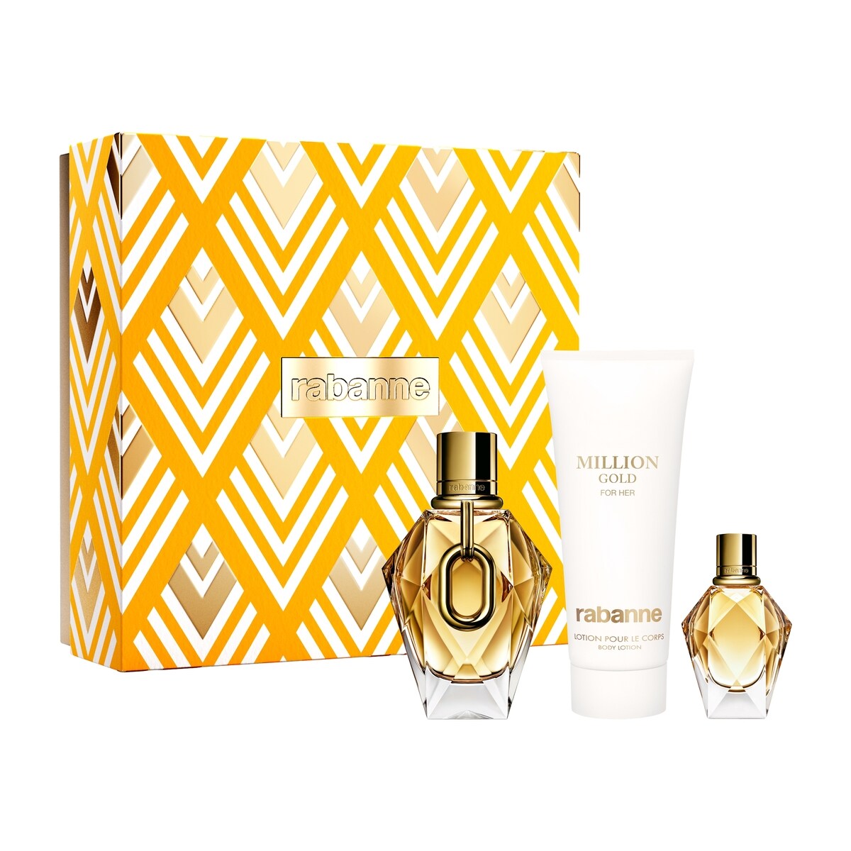 Set de Regalo Perfume Million Gold for Her 3 piezas Rabanne
