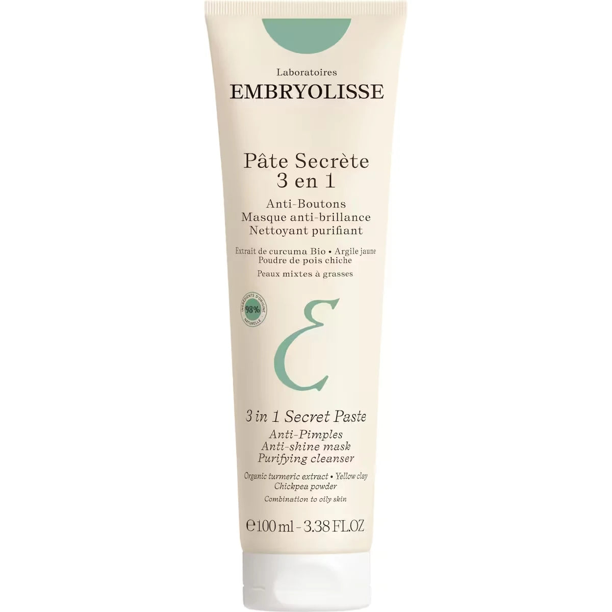 Pasta Facial 3 en 1 Embryolisse