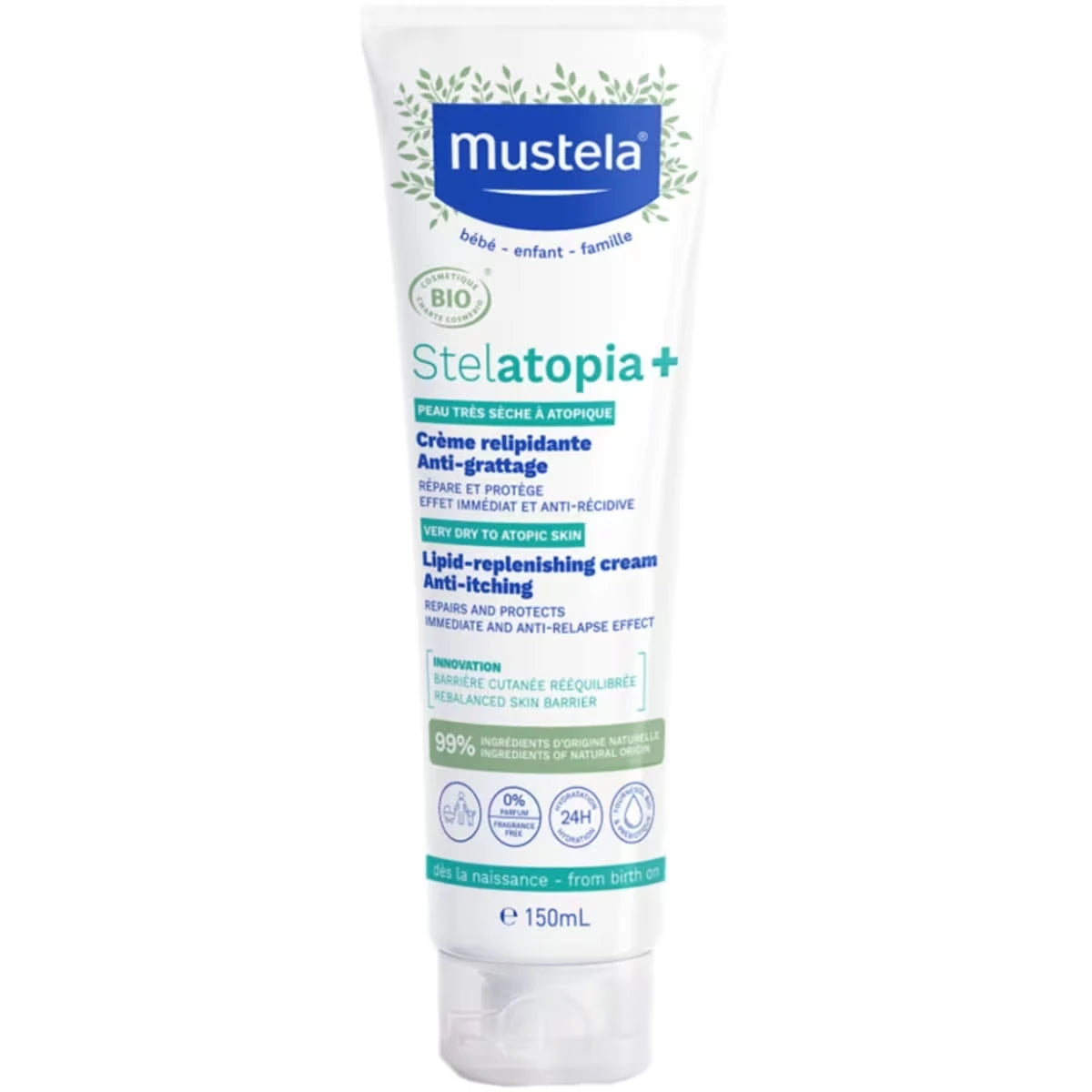 Crema Relipidante Stelatopia+ Mustela