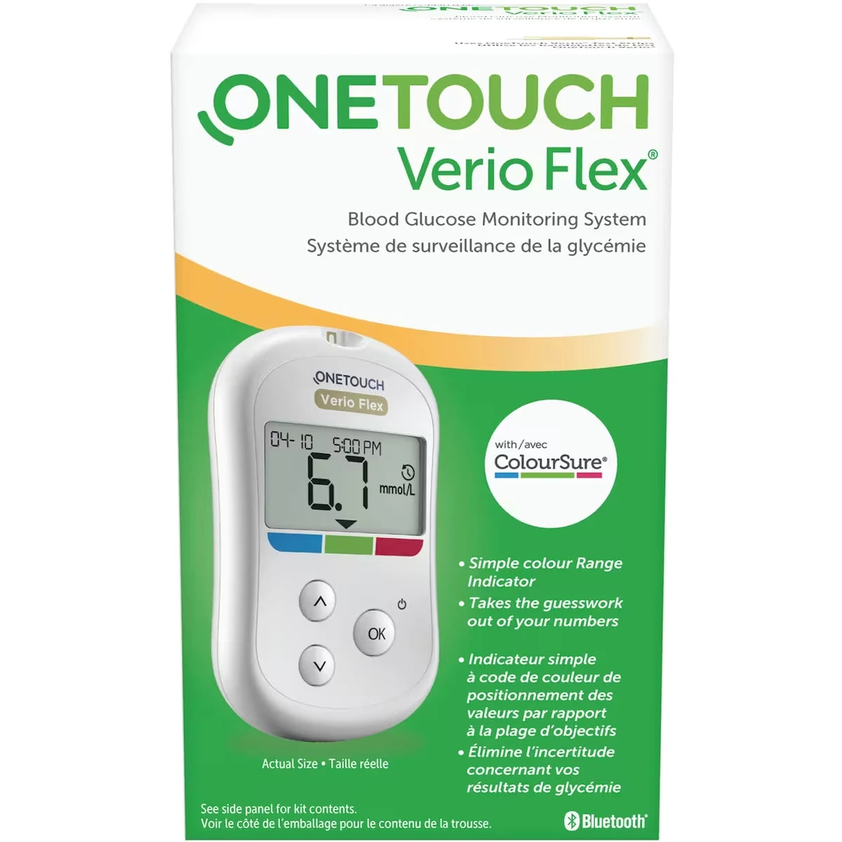 Medidor de Glucosa OneTouch Flex Verio