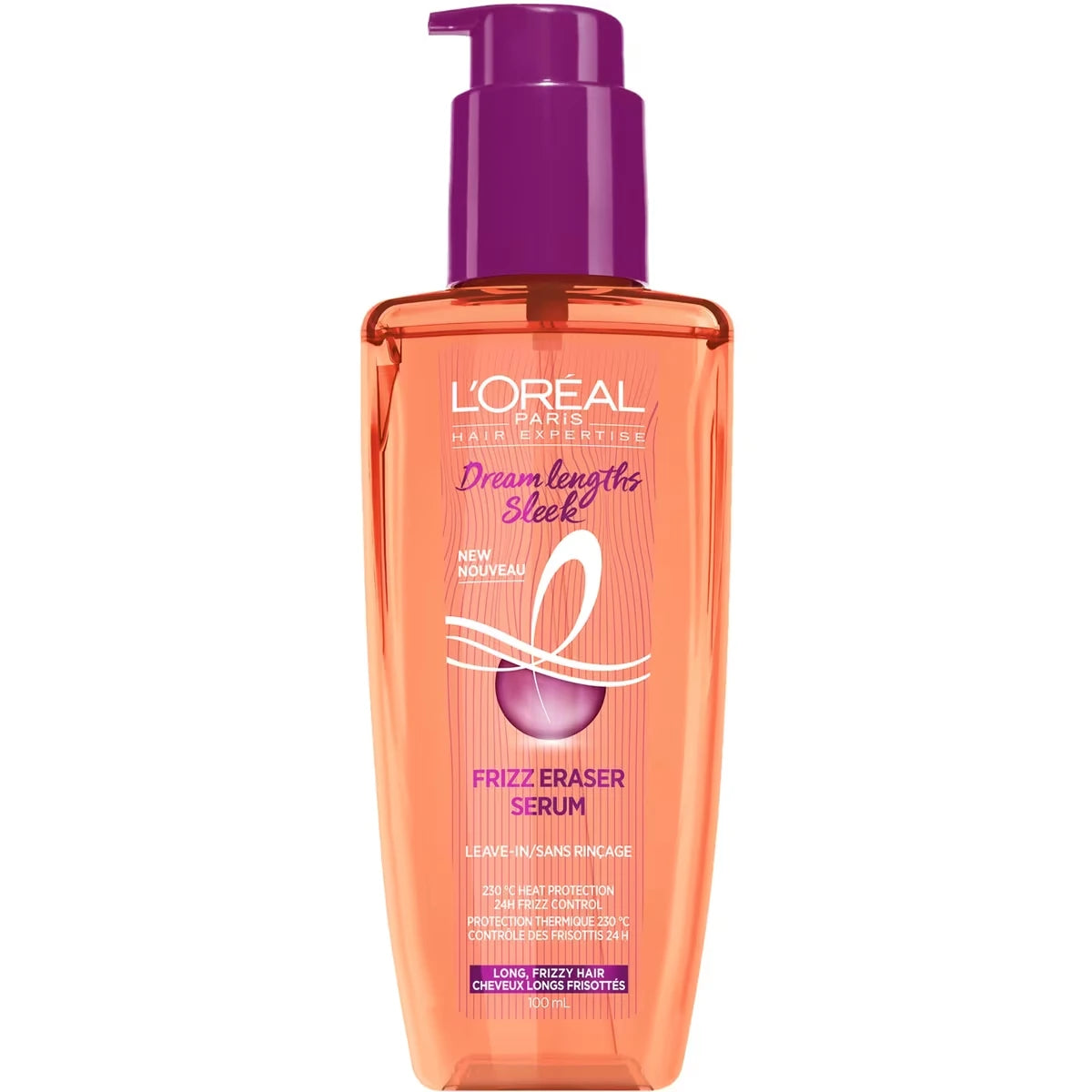 Sérum Facial Dream Lengths Sleek Frizz Eraser L'Oréal Paris