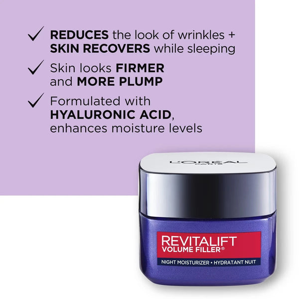 Hidratante Facial Revitalift Volume Filler Antiedad L'Oréal Paris
