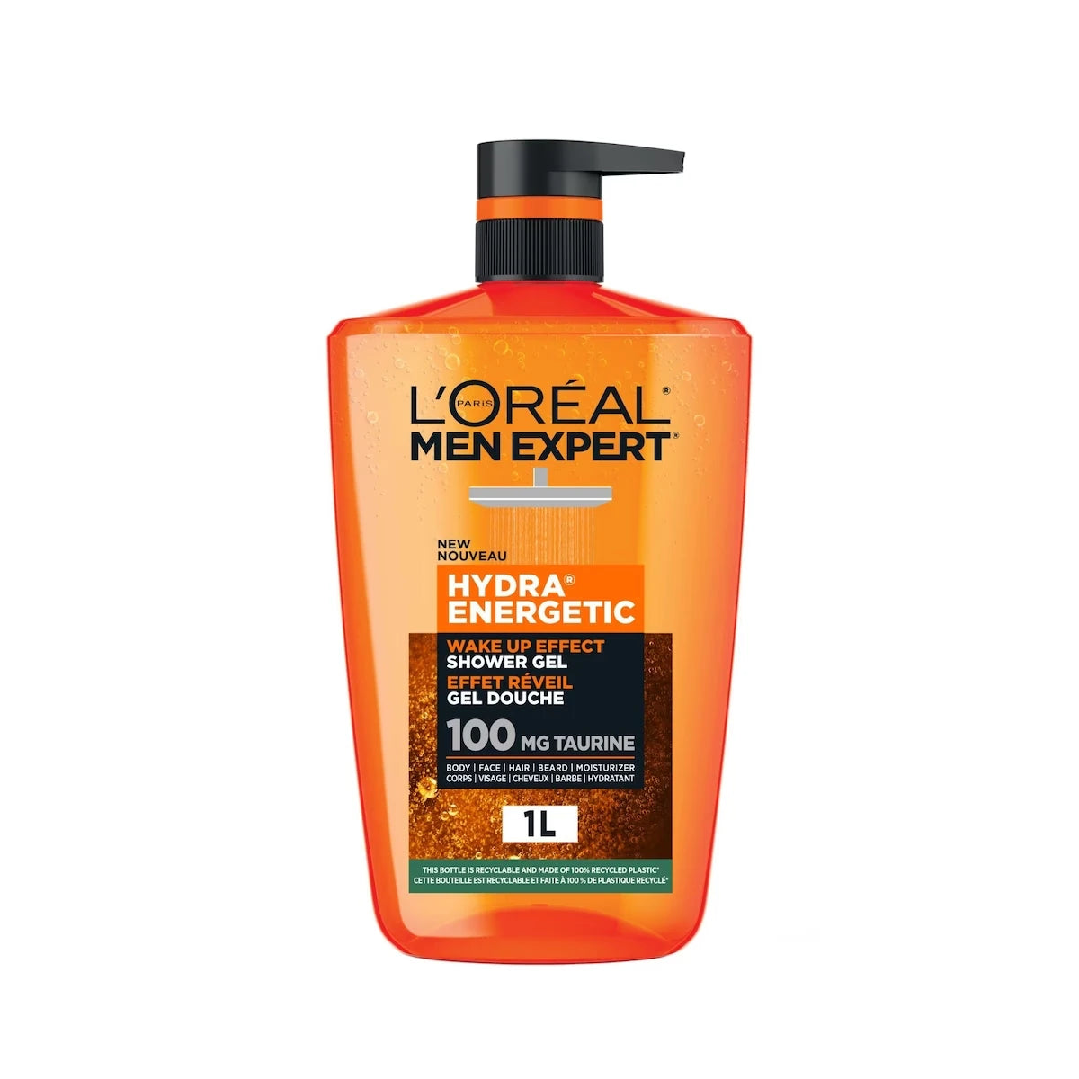 Gel de Baño Men Expert Hydra Energetic para Hombre Xxxl L'Oréal Paris