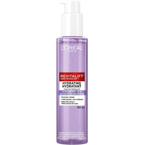 Limpiador Facial Hydrating Face Con Ácido Hialurónico L'Oréal Paris