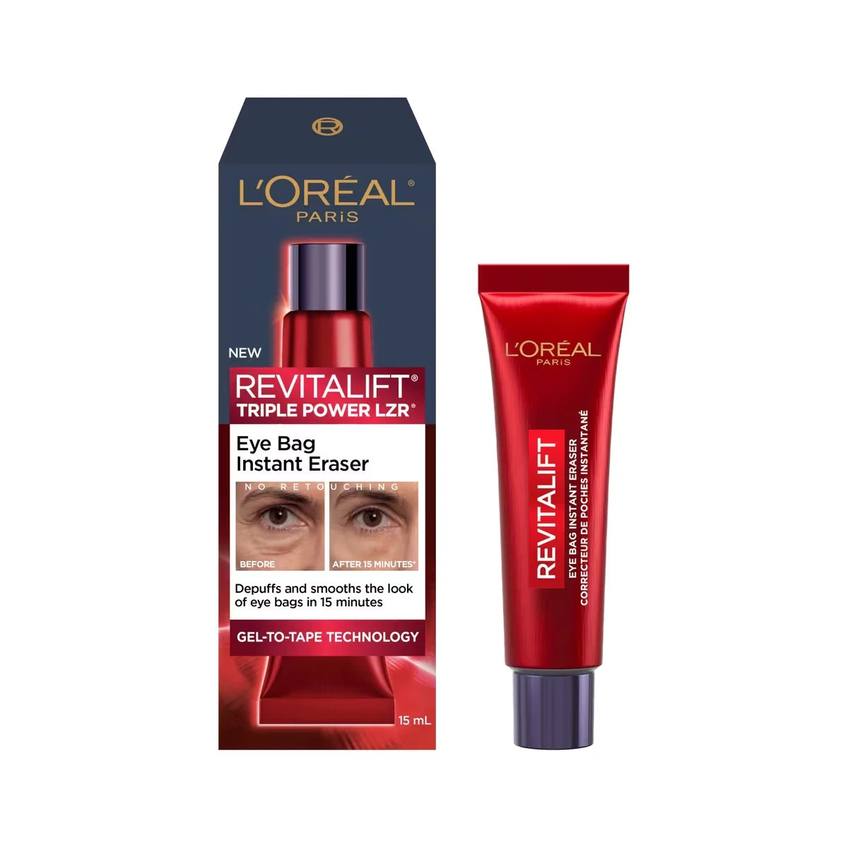 Contorno de Ojos Revitalift Triple Power LZR 15 ml L'Oréal Paris