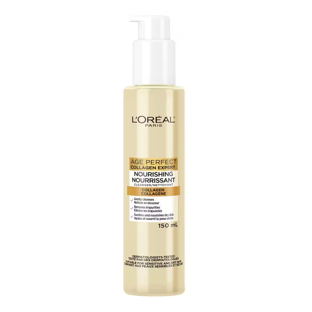 Limpiador Facial Age Perfect Colágeno Expert Face L'Oréal Paris