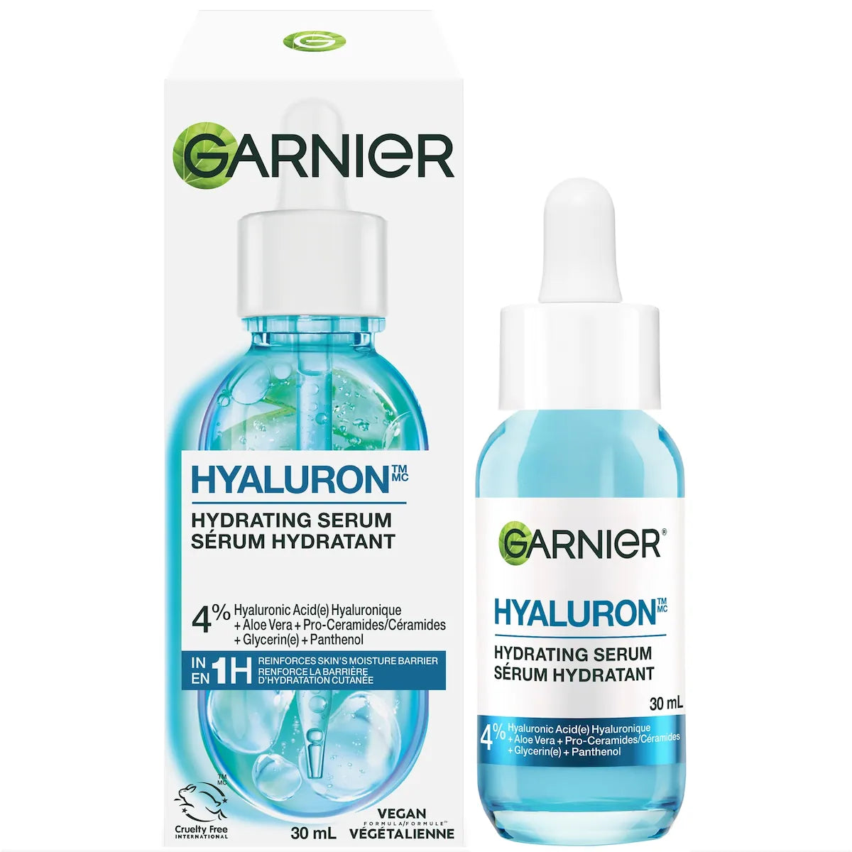 Sérum Facial Aloe Vera Face Con Ácido Hialurónico 30 ml Garnier