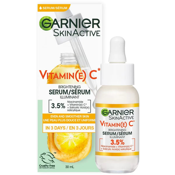 Sérum Facial Vitamina C Ácido Salicílico y Niacinamida Garnier