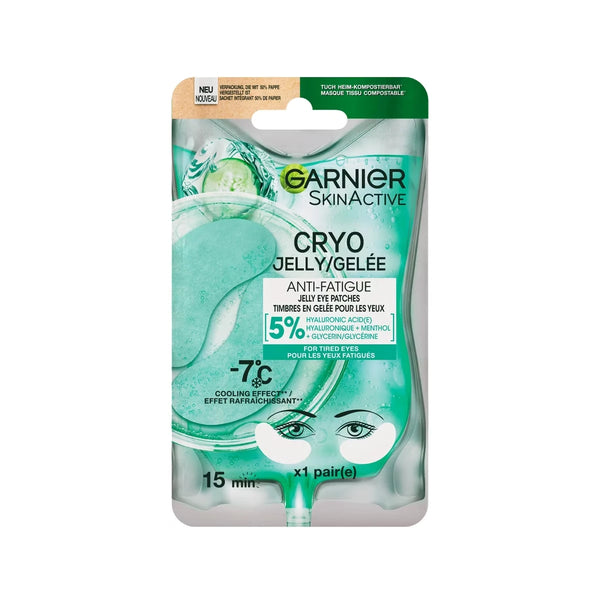 Parches en Gel para Contorno de Ojos Cryo Jelly Garnier