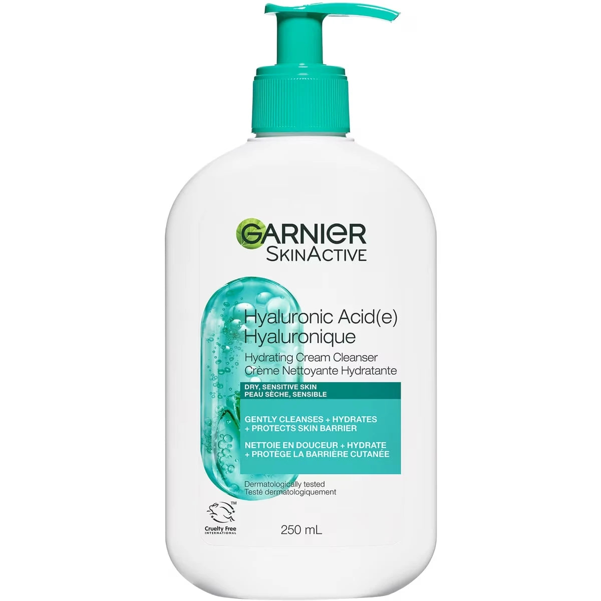 Limpiador Facial Hydrating Crema Con Ácido Hialurónico Garnier