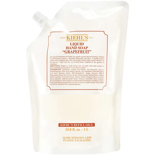 Jabón Líquido "pomelo" Liquid de Manos Repuesto Pouch Kiehl's