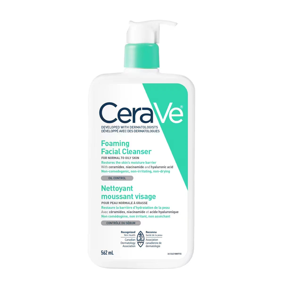 Limpiador Facial Suave Foaming para Piel Grasa CeraVe