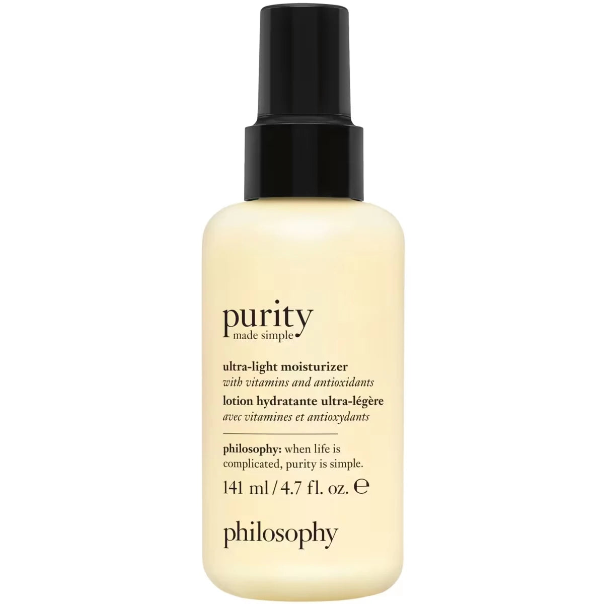 Hidratante Facial Purity Made Simple Ultra-ligero Philosophy