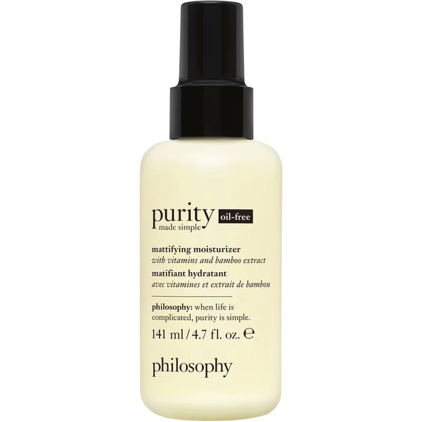 Hidratante Facial Purity Made Simple sin Aceite Philosophy