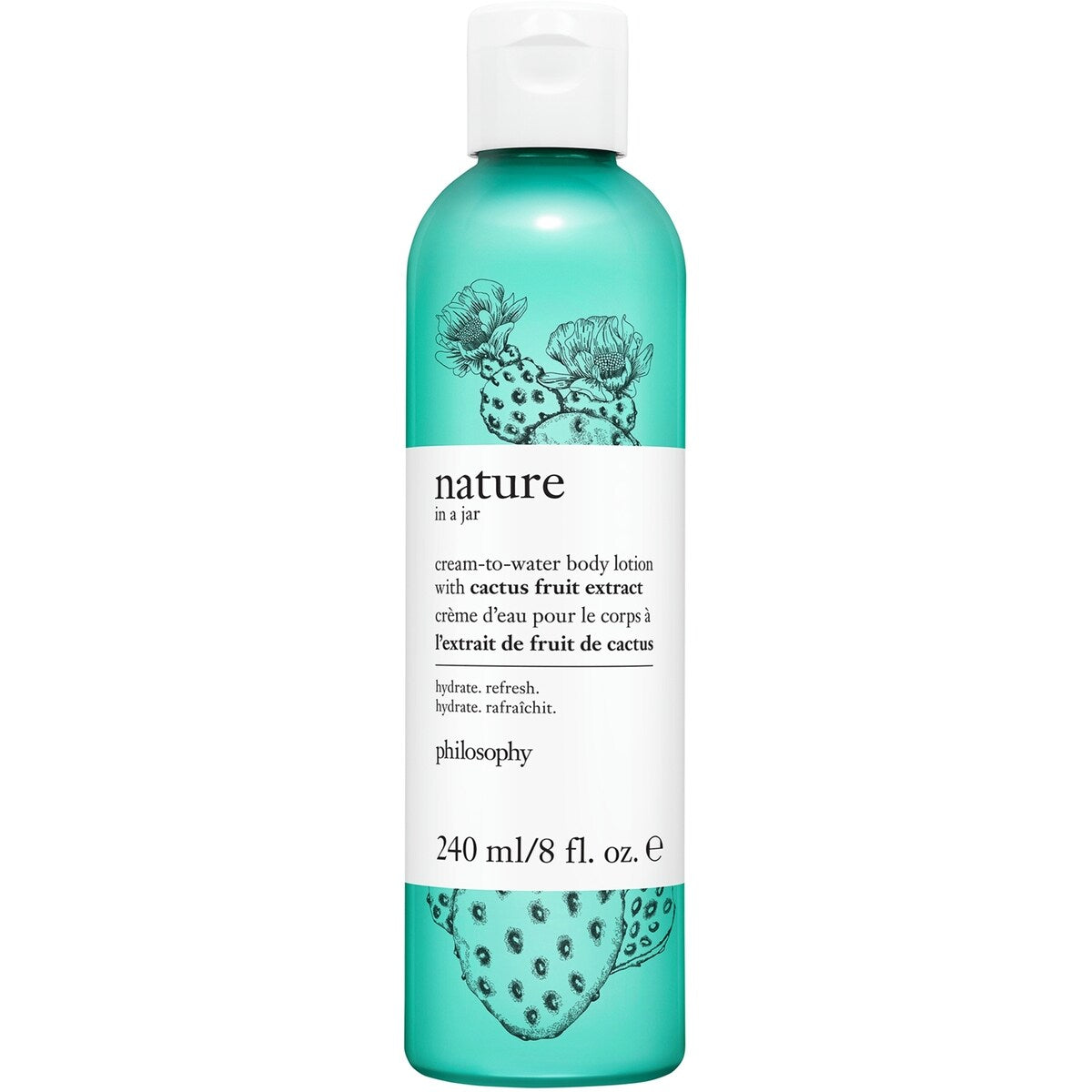 Crema Corporal Nature In a Jar con Extracto de Cactus Philosophy