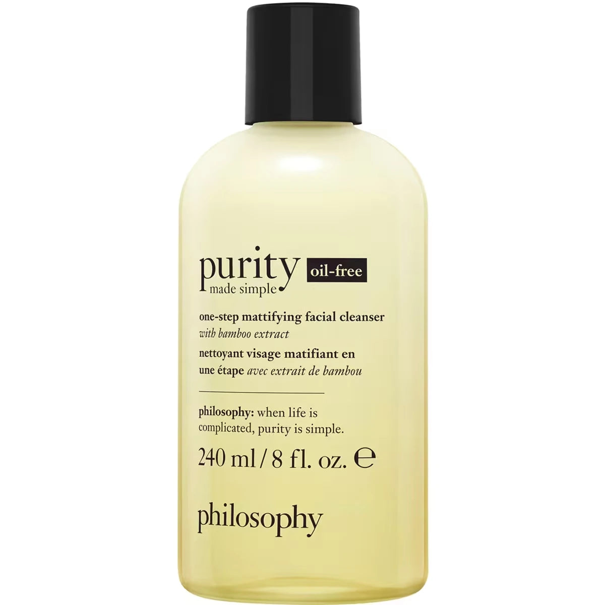 Limpiador Facial Purity Made Simple sin Aceite Un Solo Paso Philosophy