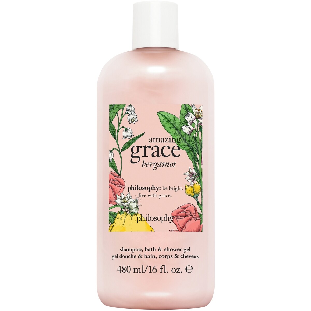 Gel de Ducha Cuerpo y Cabello Amazing Grace Bergamota Philosophy