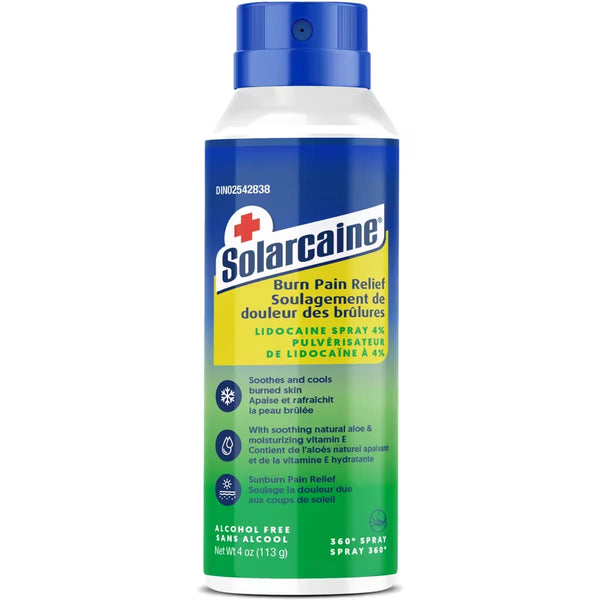 Aerosol de Lidocaína para Primeros Auxilios Solarcaine