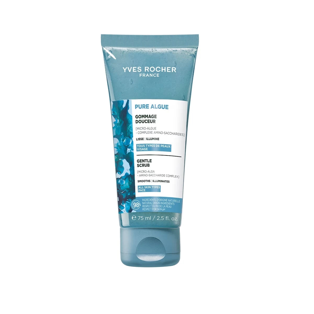 Exfoliante Suave de Algas Yves Rocher